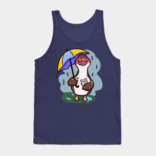 Rainy days duck Tank Top